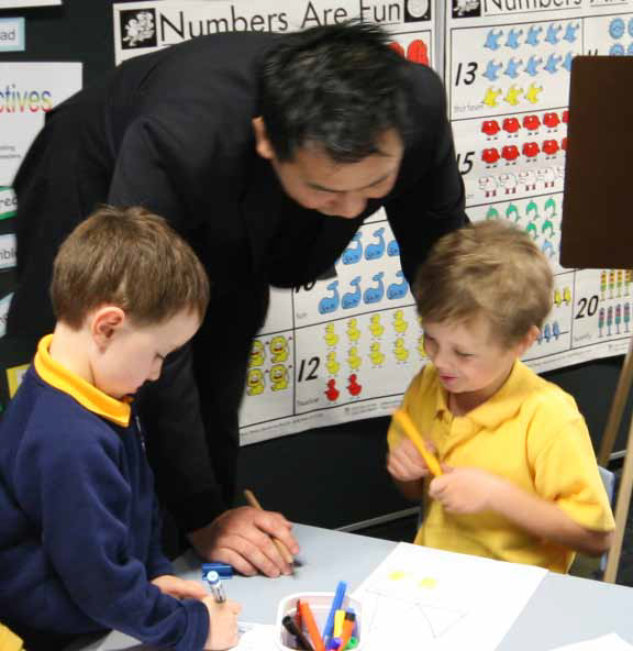 Bouquette of lilies and carnations