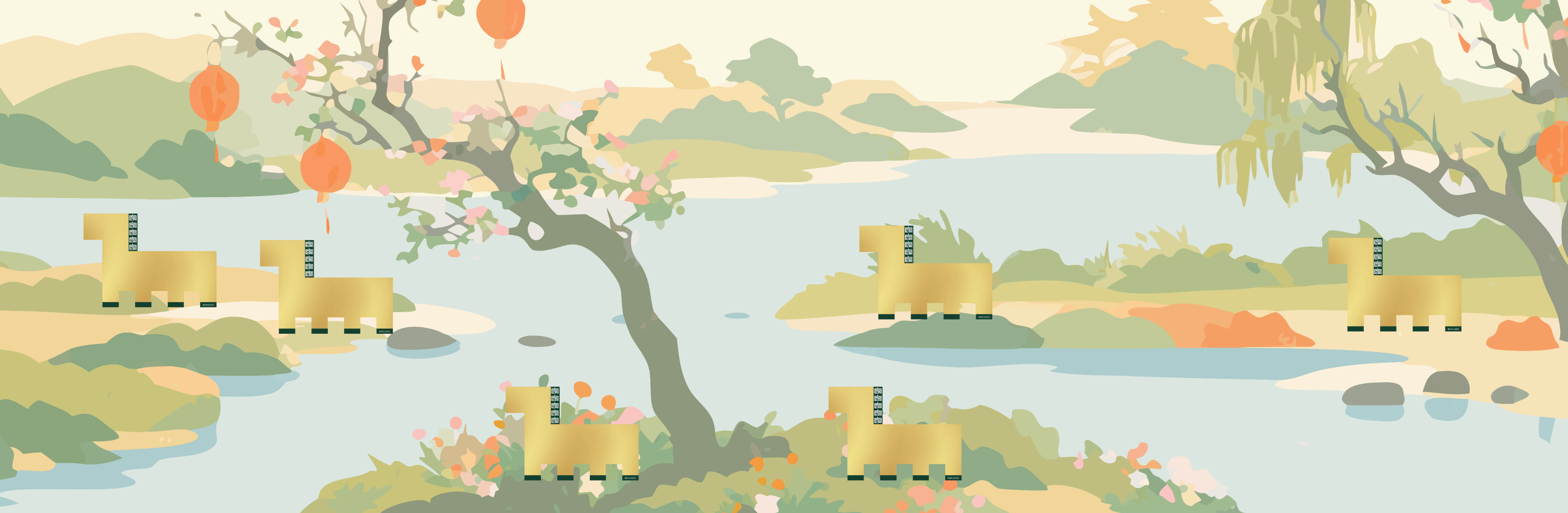 Bouquette of peonies