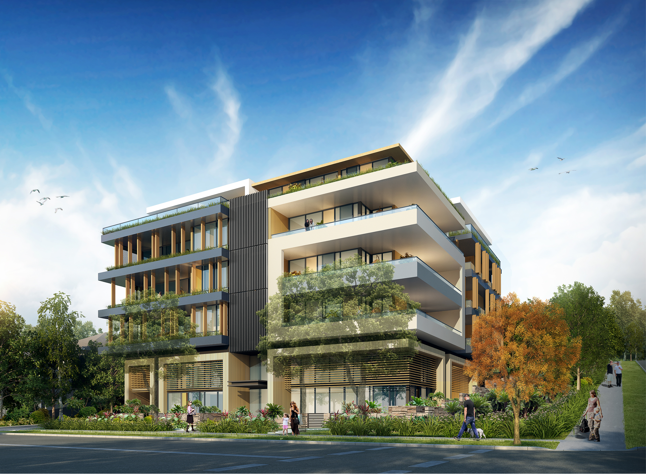 Bouquette of lilies and carnations